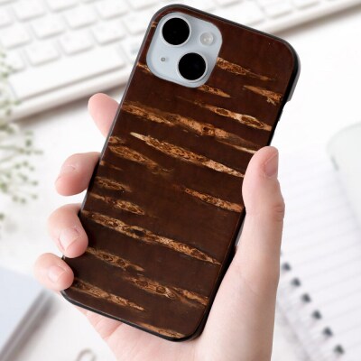 角館樺細工 《樺細工 八柳》 iPhone 15 ケース (無地)|02_kdk-0k1501a
