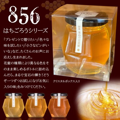 国産 アカシヤ・トチ・里山 100g 各1個 山のはちみつ屋|02_bsk-190101