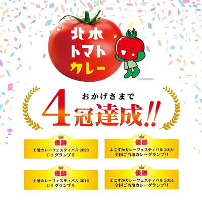 ＼全国ご当地カレーグランプリ優勝/ 北本トマトカレー　200g×10個