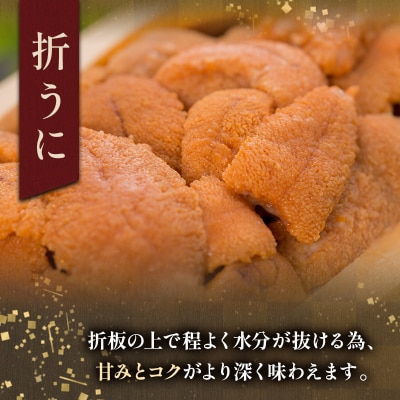 【食べ比べ】生うに折200g&塩水うに100g F4F-3213
