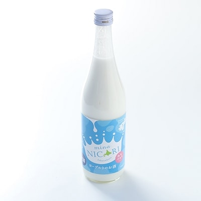 釧路福司 リキュールヨーグルトのお酒 みなニコリ720ml ふるさと納税 酒 F4F-0520