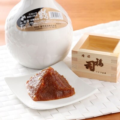 釧路福司「鶴」本醸造900mlと釧路名産品かに身入りねりみそ200gセット 酒 F4F-0544