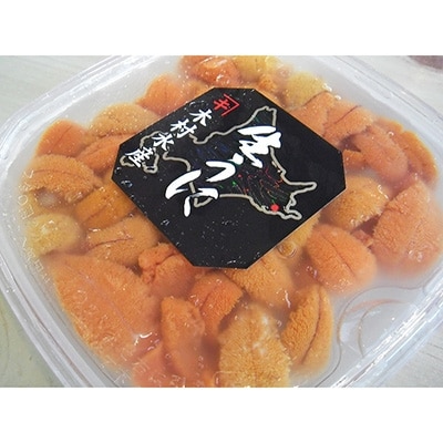 【北海道産・贈答用】えぞバフンうに(塩水詰め)100g ふるさと納税 うに 海鮮丼 F4F-0570