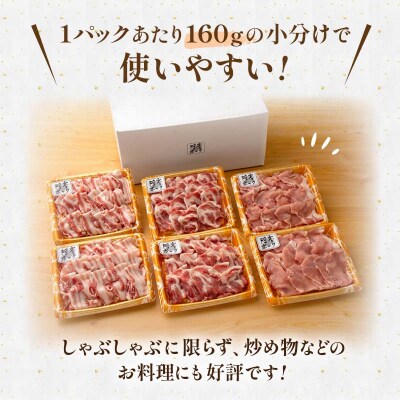 【阿寒ポーク】しゃぶしゃぶ食べ比べセット ふるさと納税 肉 F4F-1945