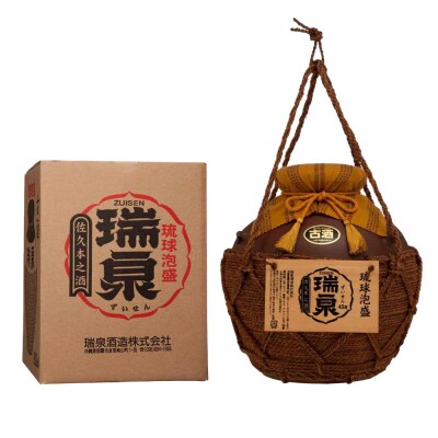 【琉球泡盛】瑞泉酒造　3年古酒「瑞泉壷3升(巻)」5,400ml