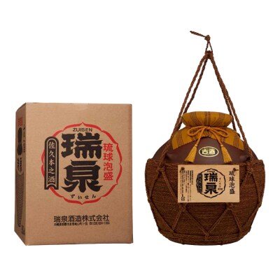 【琉球泡盛】瑞泉酒造　3年古酒「瑞泉壷5升(巻)」9,000ml