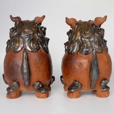 【南風窯】陶芸品　福シーサー　沖縄