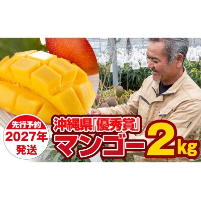 【2027年発送】芳醇な香り とろける食感 沖縄県「優秀賞」マンゴー2kg
