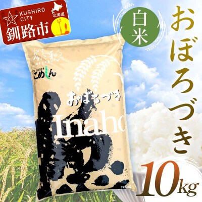 【令和7年産】おぼろづき 10kg 白米 北海道産 米 こめ お米 F5F-0162