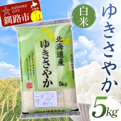 【令和7年度産】【新米】 ゆきさやか 5kg 白米 北海道産 通常発送 F4F-9350