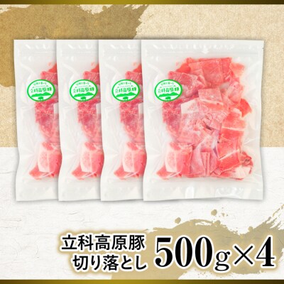 立科高原豚切り落とし500g×4P　　