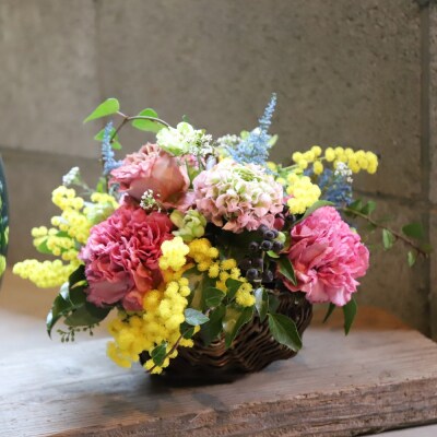 【季節の花】生花アレンジおまかせ 1339-2
