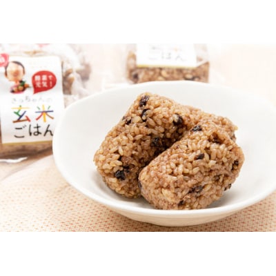 【4ヶ月定期便】さっちゃんの酵素玄米ごはん「冷凍タイプ」70g×2個×14パック×4回 コシヒカリ