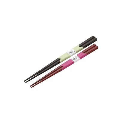 川連漆器　夫婦乾漆箸　2膳1組[B2-59002]