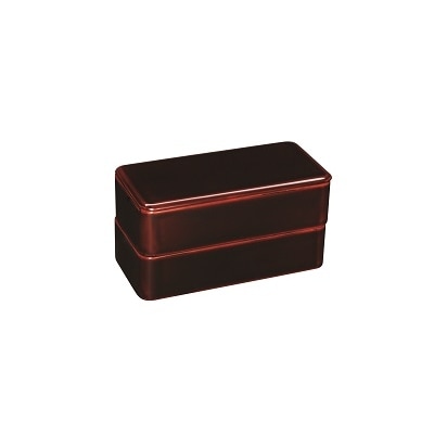 川連漆器　2段弁当箱[I5-60007]