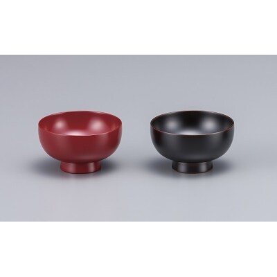 川連漆器　夫婦なごみ椀[H3-53002]