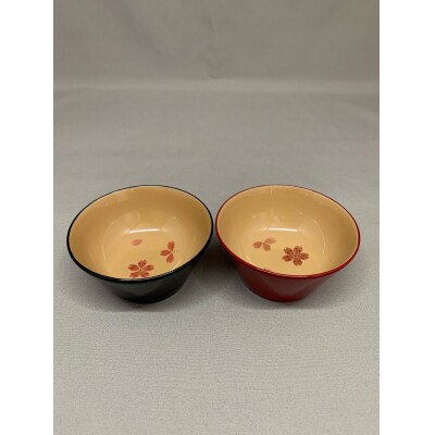 川連漆器　盃　サクラペア(2入)[H2-64002]