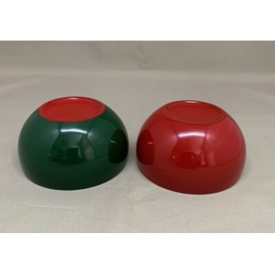 川連漆器　姫小鉢(2入)[H3-64004]
