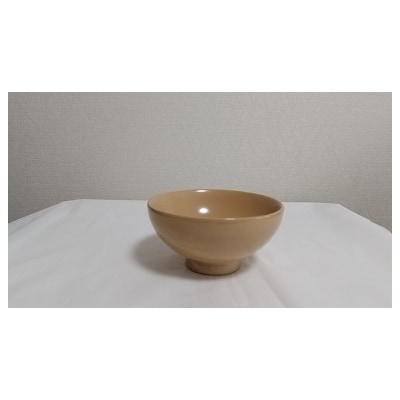 川連漆器　白漆・夫婦飯椀[H6-61011]