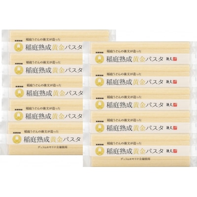 稲庭熟成黄金パスタ180g　10束入り[B2-94014]