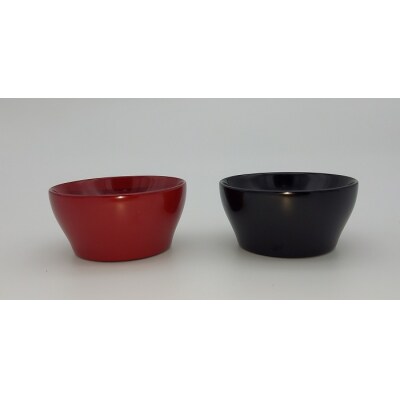 川連漆器　ぐいのみ　桜ペア[B6-57012]