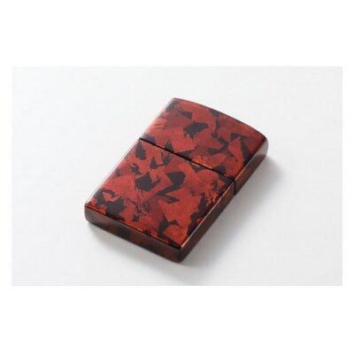 川連漆器　琥珀塗カードケース[O4-63011]