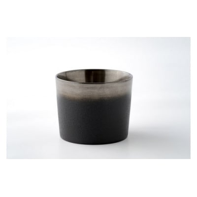 川連漆器　銀彩ロックカップ[O2-63009]