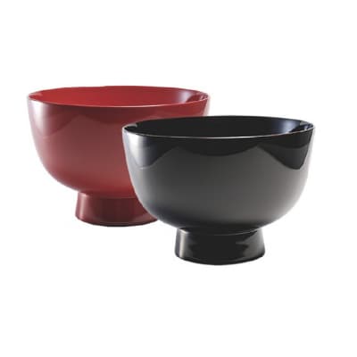 川連漆器　燻椀　IBURIWANCO 夫婦東福寺椀[H7-54007]