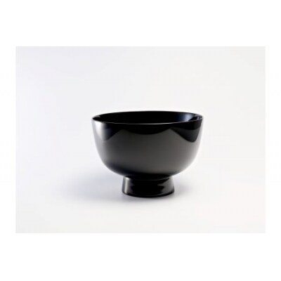 川連漆器　燻椀　IBURIWANCO　東福寺椀　黒[B5-54013]