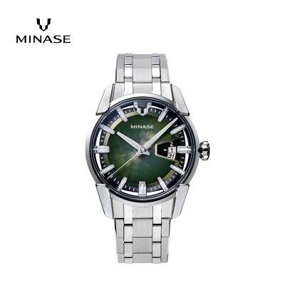 MINASE時計 DIVIDO ブレスレットタイプ VM14-M01GGR-SSB[F119032]