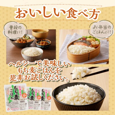 6カ月連続お届け【ごはんで腸活】もち麦ごはんレトルト48パック-