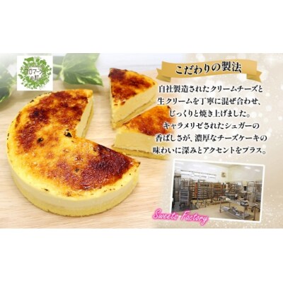 【プレミアムケーキ】フロマージュブリュレ 1個 新感覚 チーズケーキ クリームチーズ 生クリーム-