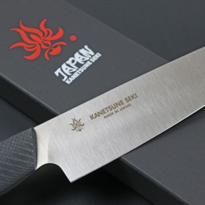 兼常作 G.S.Kシリーズ 切付牛刀包丁165mm VG-10/単層鋼/ブラックマイカ岐阜県関市