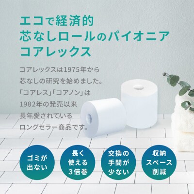 業務用ワンタッチコアレス150mシングル6ロール 48ロール(6ロール×8パック)