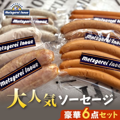メツゲライ・イノウエ　豪華!ソーセージ6点セット
