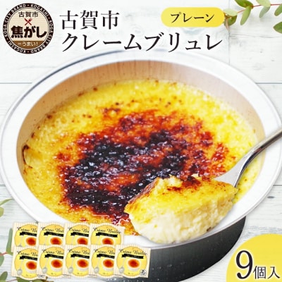 こがしクレームブリュレ(プレーン)<3個セット×3箱>9個入り【ロハス】