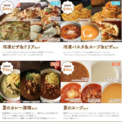 【定期便(12回発送)】ピエトロシェフの厳選定期便Ottimoコース