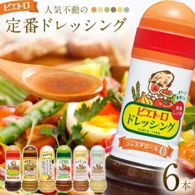 人気不動のドレッシング6本セット