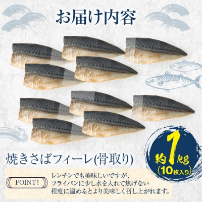 【調理済】塩さば焼きフィーレ(骨取り)