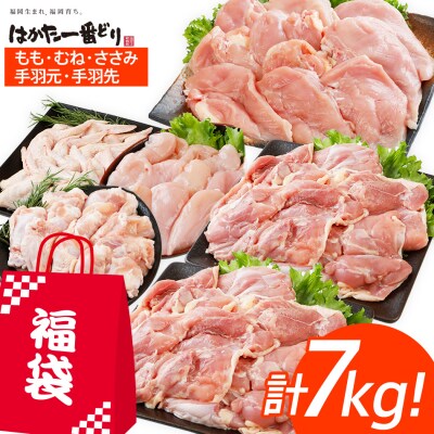 【はかた一番どり】福袋セット 松【総重量7kg!】