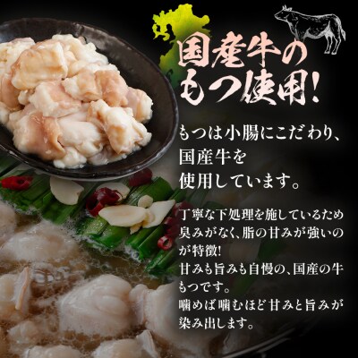 【創業50年】ウエスタン特製 博多もつ鍋( 7～8人前)