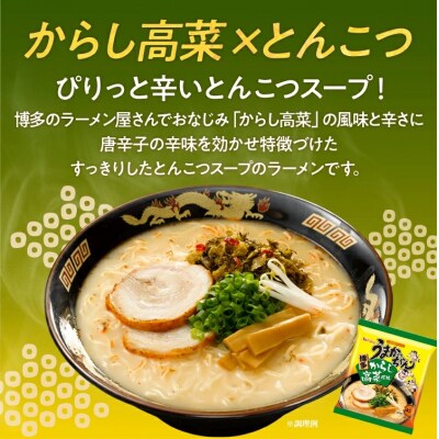 うまかっちゃん<博多からし高菜風味>【10袋】