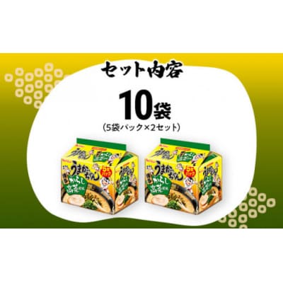 うまかっちゃん<博多からし高菜風味>【10袋】