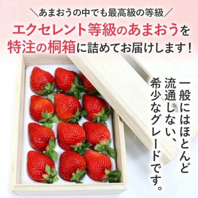 プレミアムあまおうEX (ティッシュボックス用特別仕様の桐箱入り₎約400g×1パック