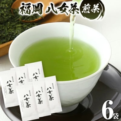 福岡 八女茶 煎茶 600g(100g×6袋)