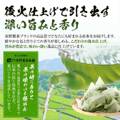 八女茶 水出し緑茶ティーバッグ 50個(3g×50個入)