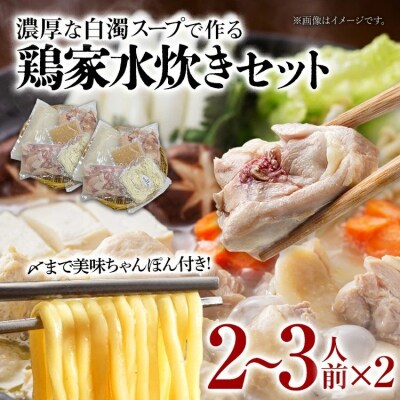 水炊きセット 2～3人前×2セット