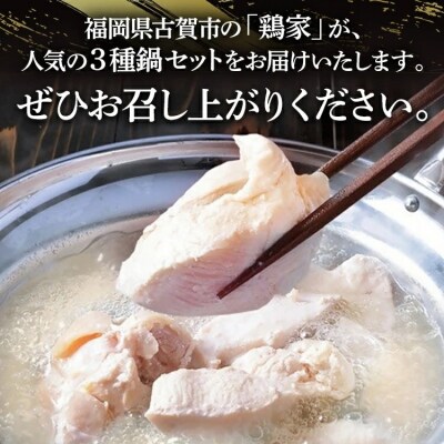 むなかた鶏3種鍋セット