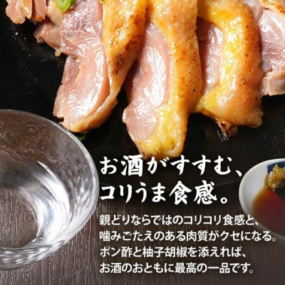 国産親どり直火焼き10パック 総重量1.0kg超え!