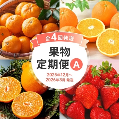 【4回発送】果物定期便A　 2025